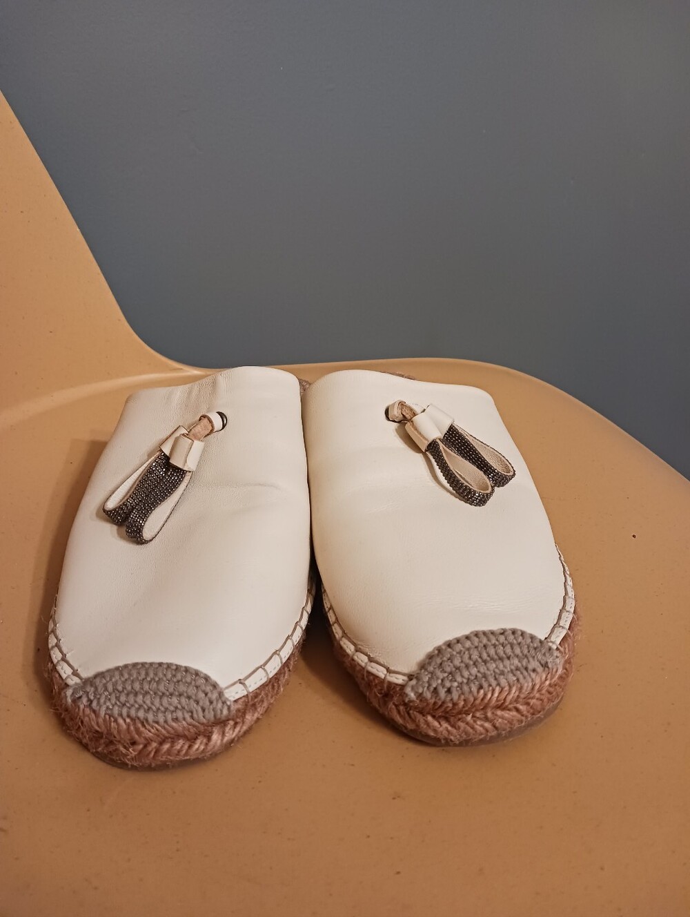 Brunello Cucinelli Sandals Mule Size 38 - Picture 3 of 11